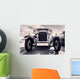 Front Classic Car Old Wall Decal