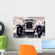 Front Classic Car Old Wall Decal