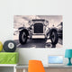 Front Classic Car Old Wall Decal