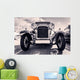 Front Classic Car Old Wall Decal