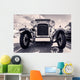 Front Classic Car Old Wall Decal