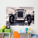 Front Classic Car Old Wall Decal