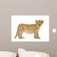 Lion Cub Wall Decal