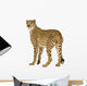 Three Fourths Cheetah Wall Decal