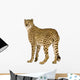 Three Fourths Cheetah Wall Decal