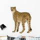 Three Fourths Cheetah Wall Decal