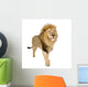 Male Lion Wall Decal