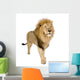 Male Lion Wall Decal