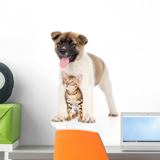 Japanese Akita Inu Puppy Wall Decal