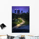 New York Skyline Seen Wall Decal