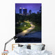 New York Skyline Seen Wall Decal