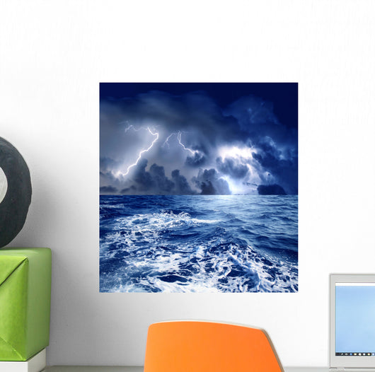 Ocean Storm Wall Decal