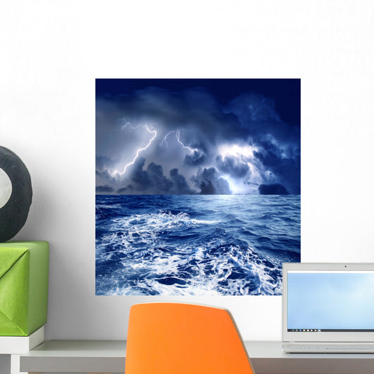 Ocean Storm Wall Decal
