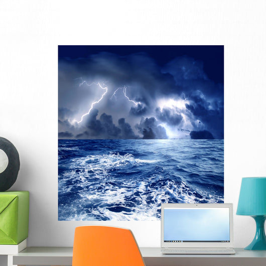 Ocean Storm Wall Decal