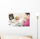 Pregnant Woman Getting Ultrasound Wall Decal