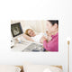 Pregnant Woman Getting Ultrasound Wall Decal