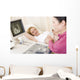 Pregnant Woman Getting Ultrasound Wall Decal
