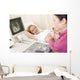 Pregnant Woman Getting Ultrasound Wall Decal