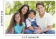 Smiling Family Sitting Outdoors Wall Decal