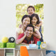 Family Lying Outdoors Smiling Wall Decal