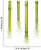 Bamboo Reflecting Water Surface Wall Decal