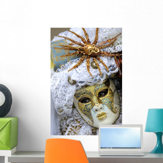Venitian Mask for the Carnival of Venice Wall Decal