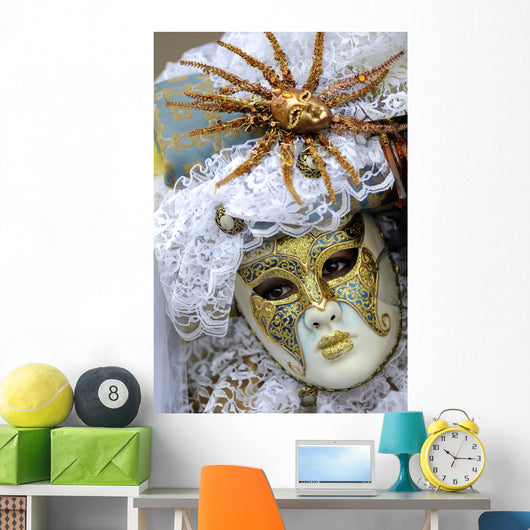 Venitian Mask for the Carnival of Venice Wall Decal