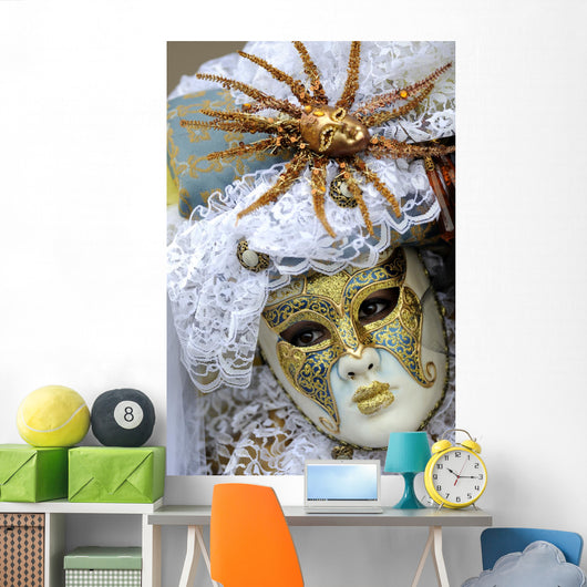 Venitian Mask for the Carnival of Venice Wall Decal