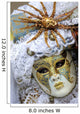 Venitian Mask for the Carnival of Venice Wall Decal