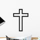 Christian Cross Wall Decal