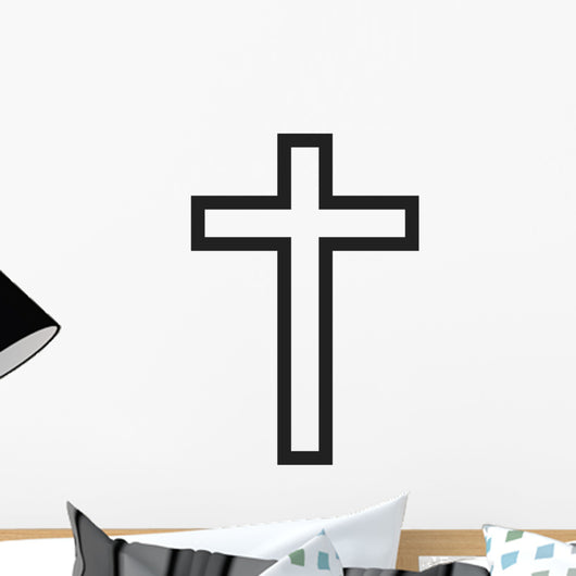 Christian Cross Wall Decal
