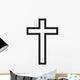 Christian Cross Wall Decal