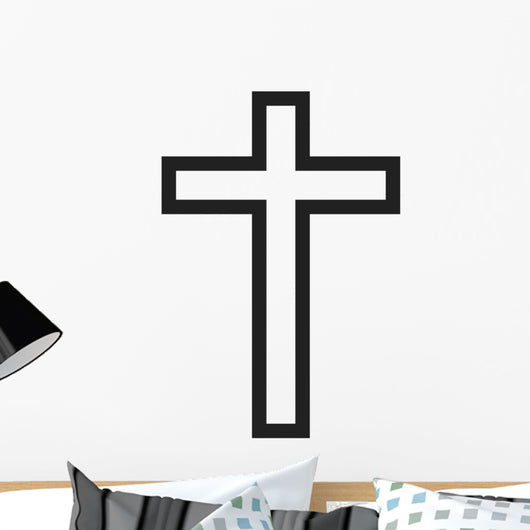 Christian Cross Wall Decal