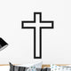 Christian Cross Wall Decal