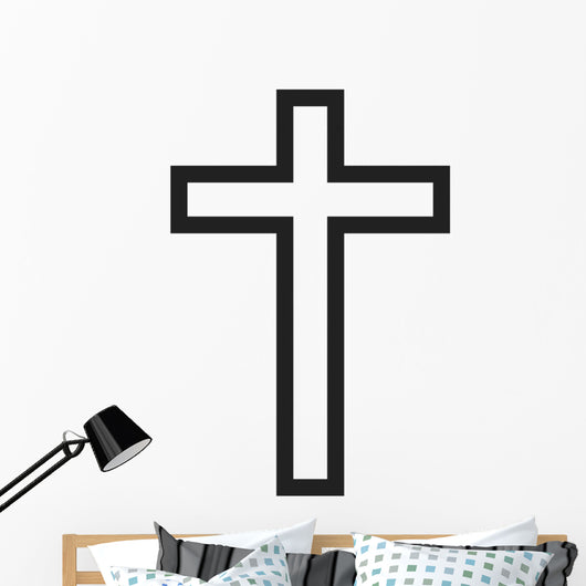 Christian Cross Wall Decal