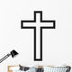 Christian Cross Wall Decal