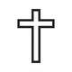 Christian Cross Wall Decal