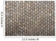 Cobblestone Texture Wall Decal