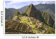 Machu Picchu Wall Decal