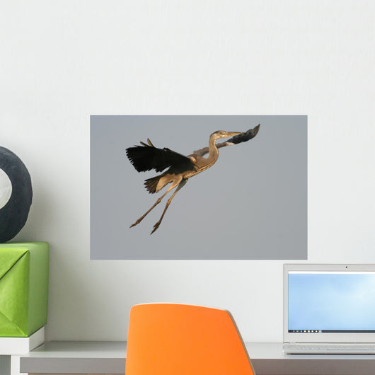 Great Blue Heron Wall Decal
