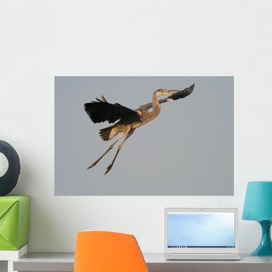 Great Blue Heron Wall Decal