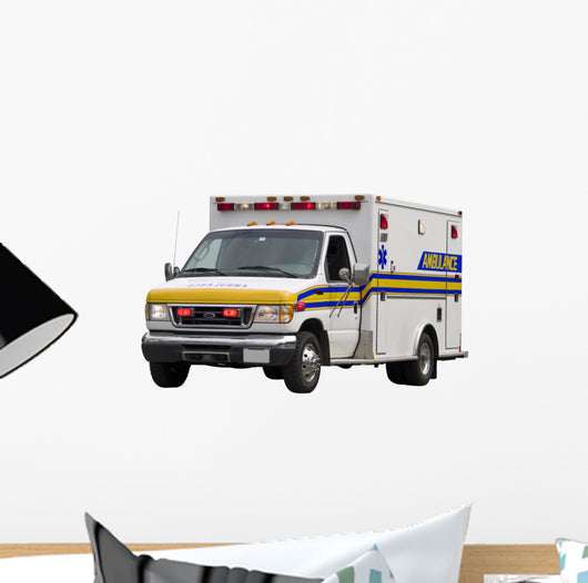 Paramedic Van Wall Decal