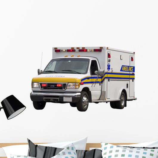Paramedic Van Wall Decal