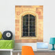 Ornate Window with Wrought Wall Decal