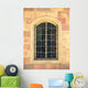 Ornate Window with Wrought Wall Decal