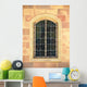 Ornate Window with Wrought Wall Decal