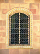 Ornate Window with Wrought Wall Decal