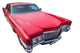 Old Red American Car Wall Decal