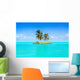 Caribbean Oasis Island Wall Decal