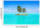 Caribbean Oasis Island Wall Decal